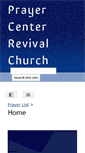 Mobile Screenshot of prayercenterlasvegas.com